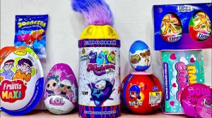СЮРПРИЗ MIX! Леди Баг и Супер Кот, Basic Fun, VIP PETS, Лео и Тиг ❤️ Kinder Surprise unbox