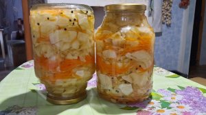 ГОТОВЬТЕ СРАЗУ МНОГО,  СЪЕДАЕТСЯ ЗА РАЗ!! МАРИНОВАННАЯ КАПУСТА ПО-КОРЕЙСКИ НА ЗИМУ!!