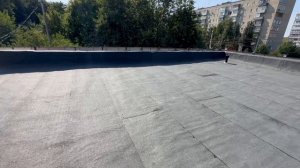 Ремонт поверху. Битумная кровля.