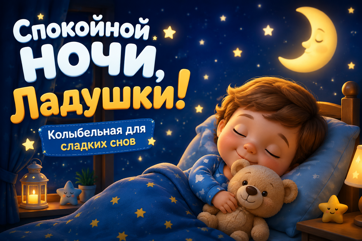 Спокойной ночи Ладушки! Колыбельная Брамса для детей перед сном