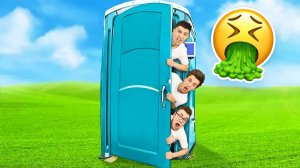 КТО ПОСЛЕДНИЙ ПОКИНЕТ БИОТУАЛЕТ ЧЕЛЛЕНДЖ !