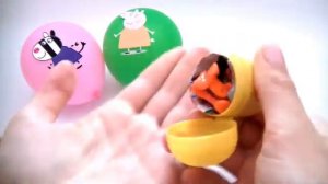 Киндер Сюрприз машинки на русском Свинка Пеппа Angry Birds Ам Ням