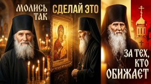 За тех,  кто тебя Обижает, делает Зло, МОЛИСЬ ТАК...
