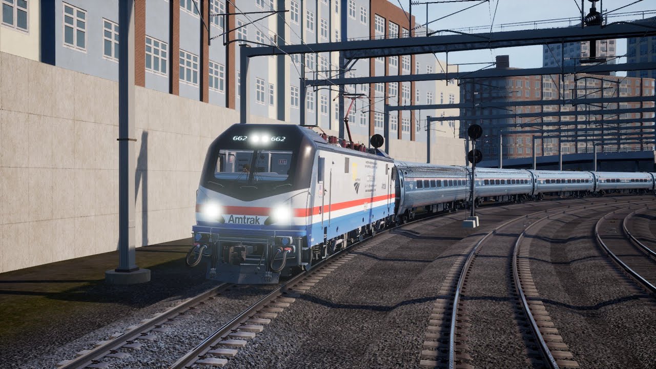 Train Sim World 2: Rush Hour - Boston Sprinter. Новая ливрея ACS-64 