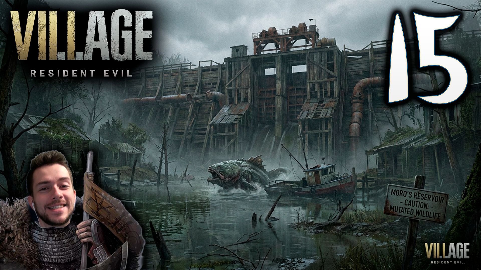 RESIDENT EVIL VILLAGE ПРОХОЖДЕНИЕ С УДОВОЛЬСТВИЕМ #15 БОЛОТО МОРО