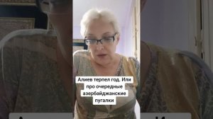 Алиев терпел год. Или очередные пугалки Азербайджана