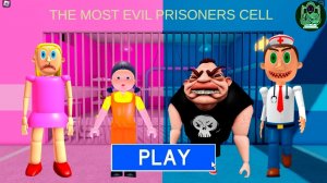 ИГРА В КАЛЬМАРА ПРОТИВ ДОКТОРА И ХУЛИГАНА? ОББИ РОБЛОКС #roblox #обби