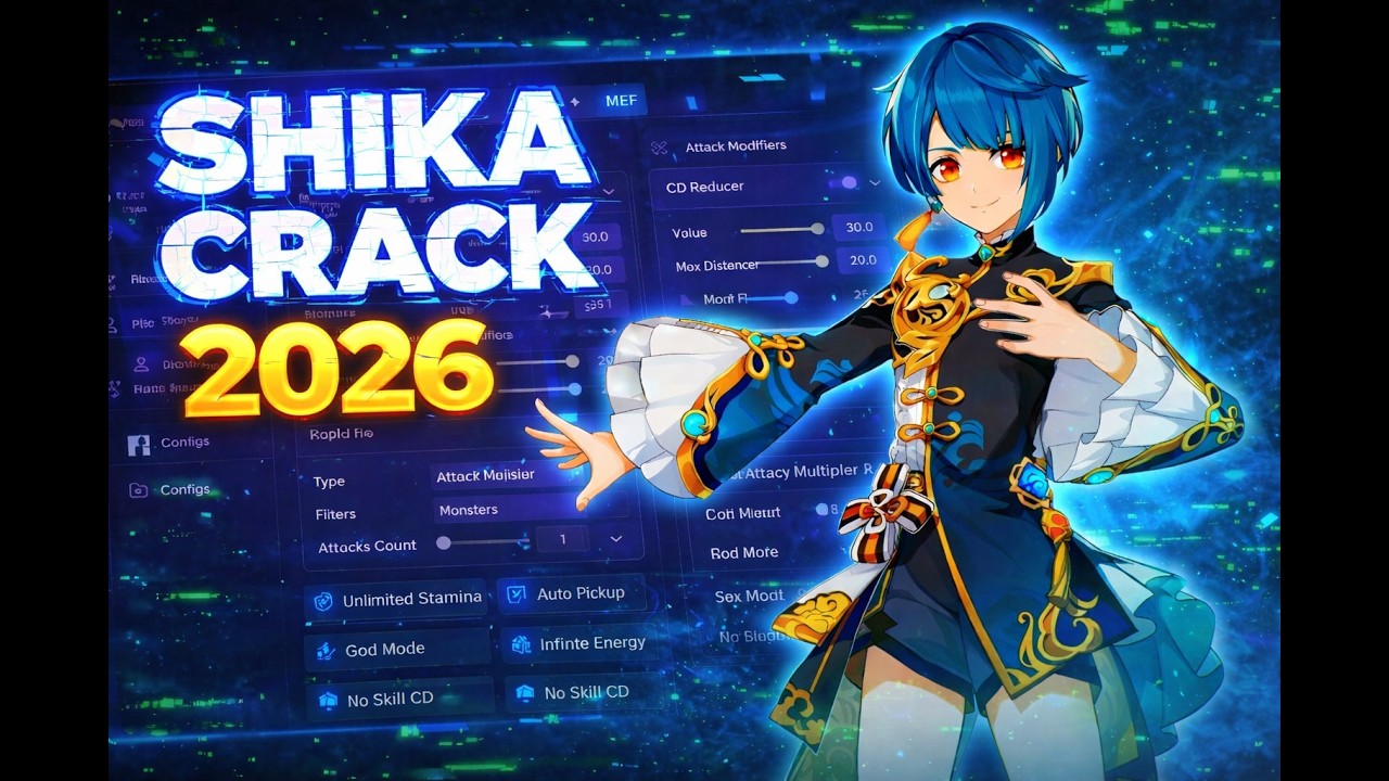 🌸 Shika Genshin Impact Crack 2026 — ТОП 1 ПРИВАТНЫЙ КЛИЕНТ СЕЗОНА! | GOD MODE | AUTO FARM
