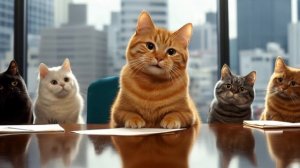 Один день из жизни рыжего кота