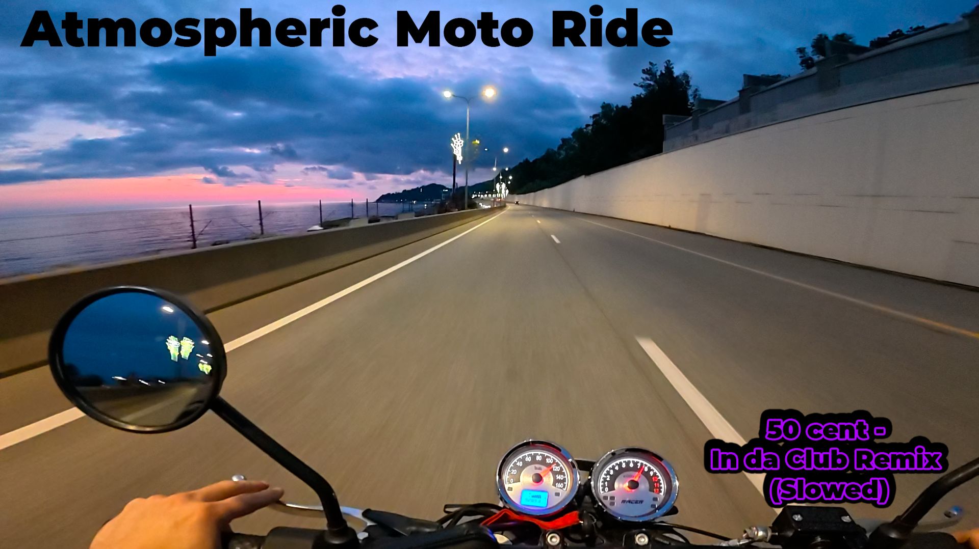 Atmospheric Moto Ride L Russia, Sochi