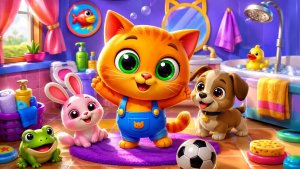 Котенок Буббу | игра | детям #длядетей.