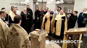Мощи Спиридона Тримифунтского доставили в Россию с греческого Корфу.