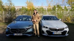 Mercedes E-Class W214 / BMW 5 G60 обзор