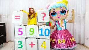 Полина учит математику