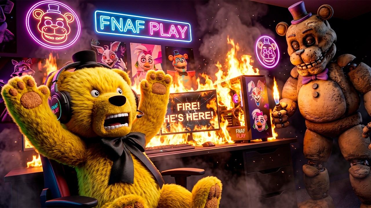 Этот FNAF Сломал Мой ПК  Fredbear Fangame #998433