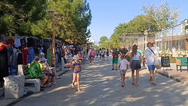Витязево. Паралия. Прогулка. Август 26.