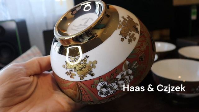 Haas & Czjzek. Набор уникальных пиал (тарелок). Эксклюзив.