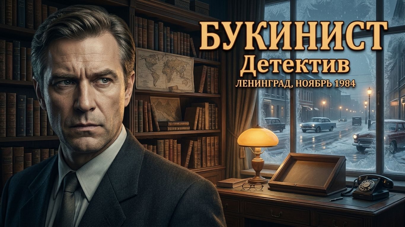 БУКИНИСТ _ Детектив. Ленинград, 1984 год.