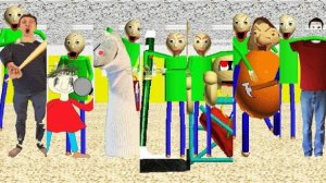 Everyone Helps Baldi's 7 Character Mods - ALL PERFECT