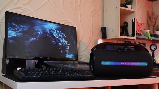 Havit BassBlast Go SK920BT Обзор новой крутой беспроводной колонки - Дисплей в колонке?