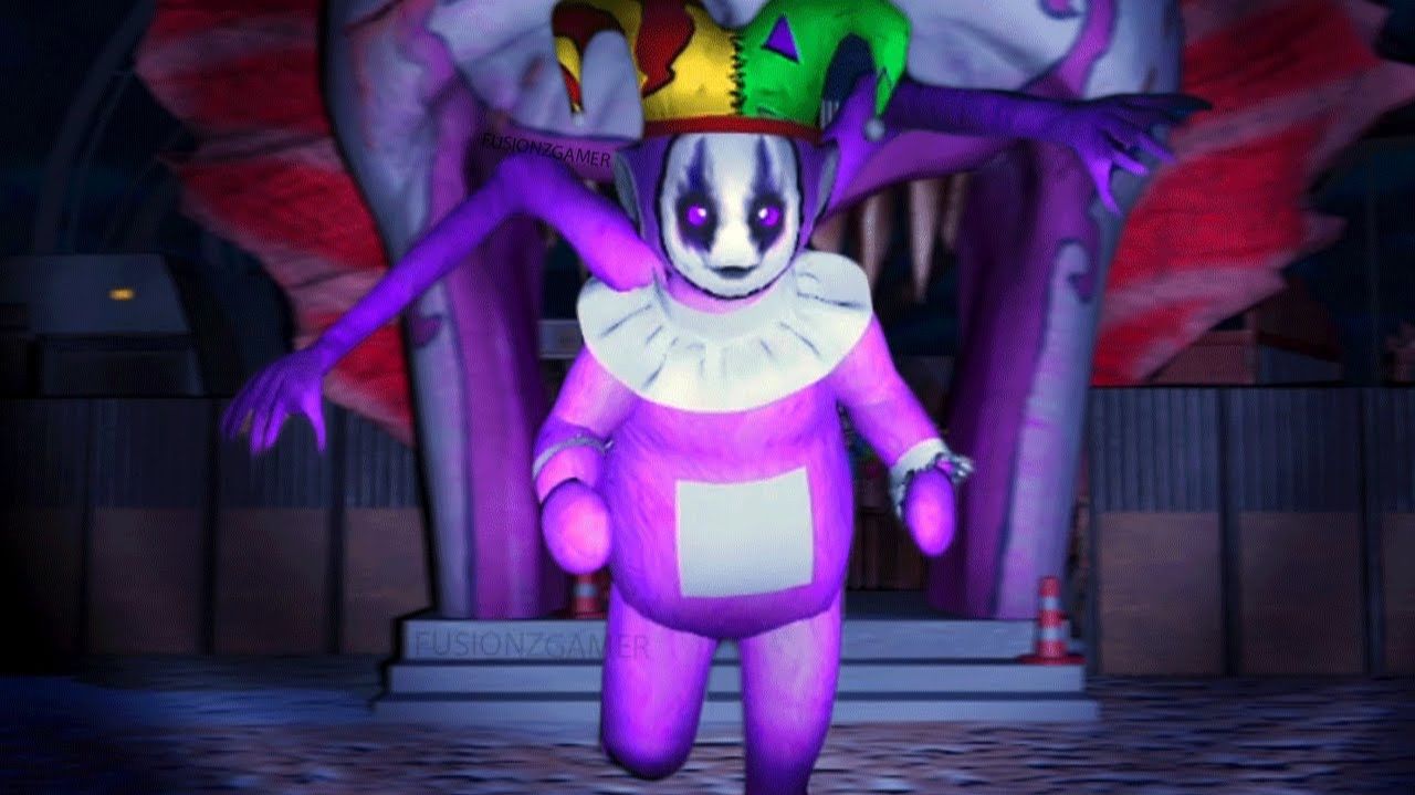 CHASED BY A TERRIFYING NEW CLOWN SLENDYTUBBIE IN A CIRCUS.. - Slendytubbies Project Rebirth Reborn