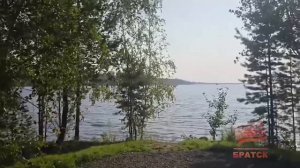 Благоустройство территории мыса Пурсей в Братске идет по плану