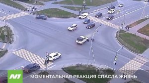 Электровелосипедист едва не оказался под колёсами. Нижневартовск