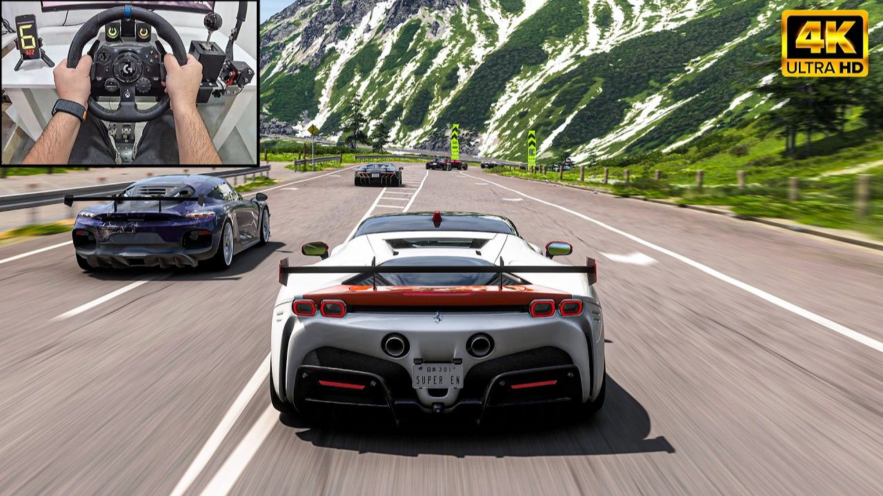 Ferrari SF90 Stradale VS Hypercars Forza Horizon 6