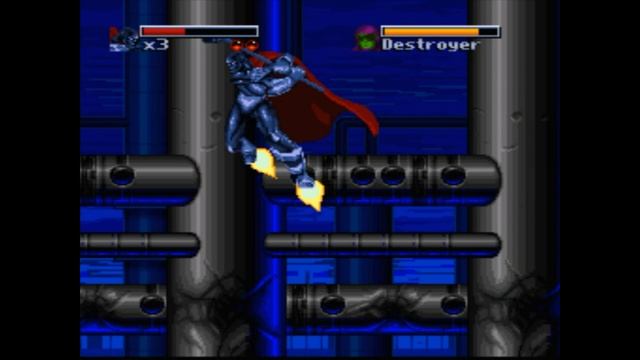 Super Nintendo (Snes) 16-bit  Death And Return Of Superman Level 7 Steel Reign Прохождение