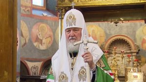 Патриарх Московский и Всея Руси Кирилл провел молебен у мощей князя Дмитрия Донского.