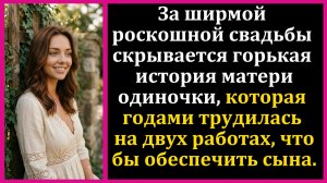 Истории из жизни|На свадьбе сына мать посадили у выхода...|Аудио рассказы|Аудиокниги слушать онлайн|