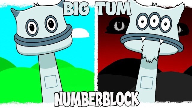 Мой СПРУНКИ OC: BIG TUM (из Numberblocks)