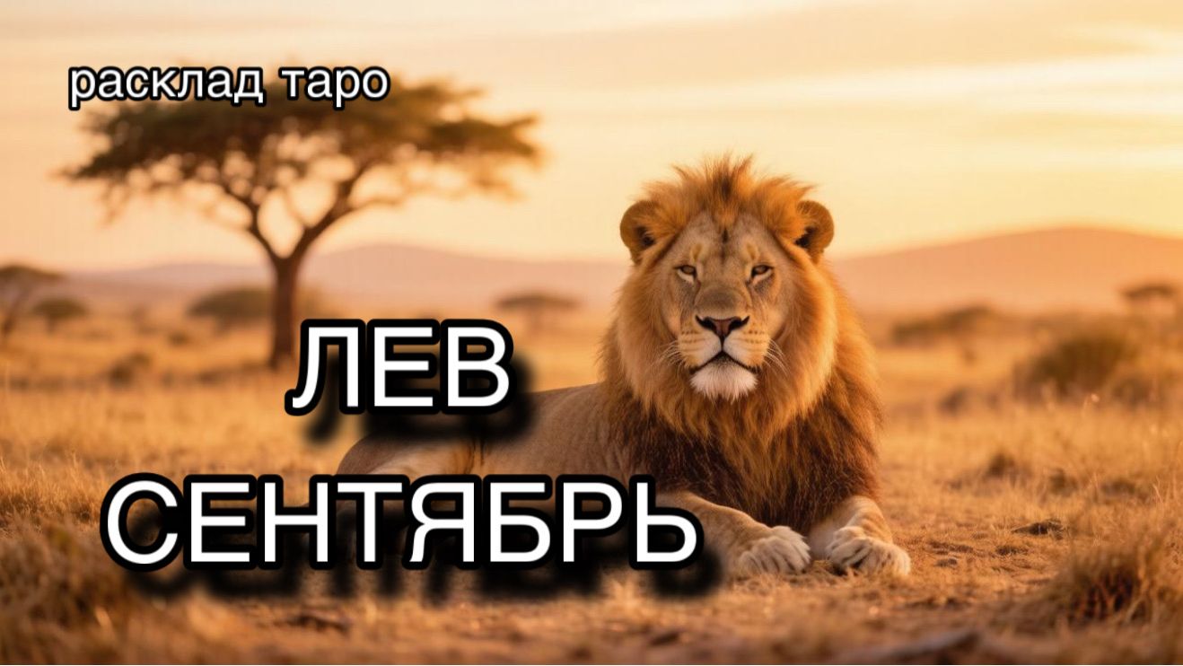 ЛЕВ таро прогноз на СЕНТЯБРЬ 2026 [расклад таро] [гадание онлайн]