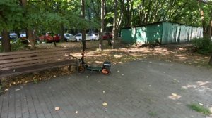 Покатушки на самокате (5). Магазин Чижик, про название канала.