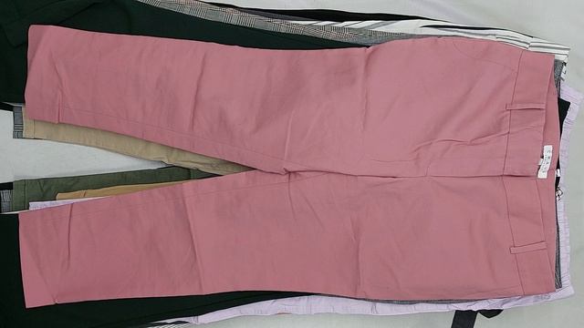 42357 Штаны, брюки женские весна, лето, 9пак, 6E1, секонд (cream/extra) оптом