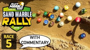 Jelle's Marble Runs: Песчаное мраморное ралли 2018 — гонка 5