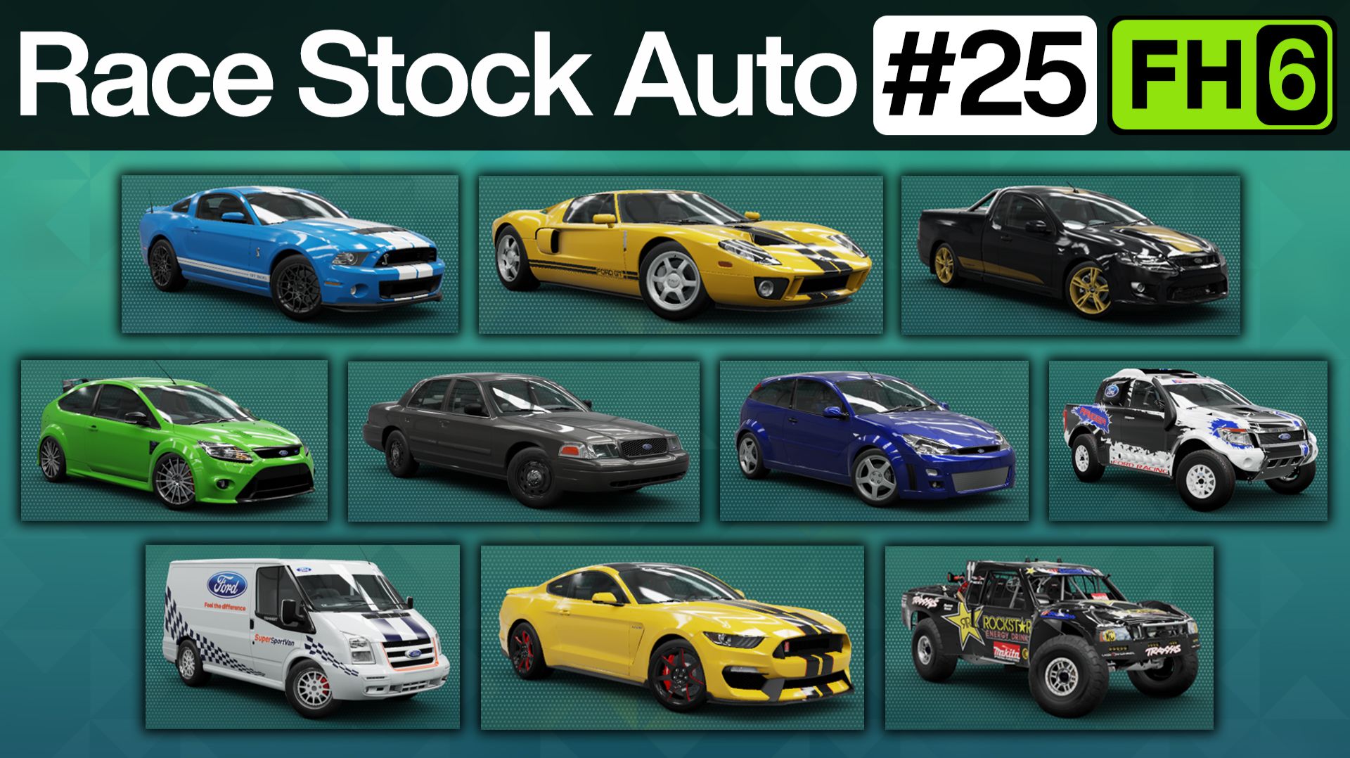 Forza Horizon 6 - Race Stock Auto #25