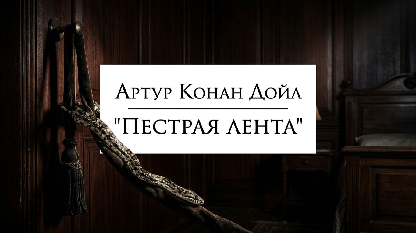 Пёстрая лента - Артур Конан Дойл #конан_дойл #детектив #аудиокнига