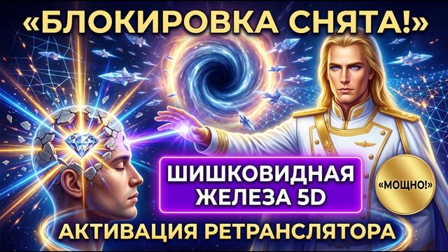 Шишковидная железа 5D: Медитация-активатор космического ретранслятора (Аштар Шеран)