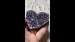 Аметист друза сердце