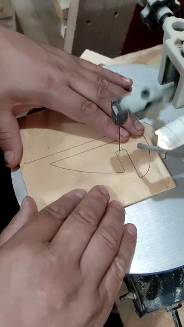 Лодка Лазурный странник выпиленная из фанеры лобзиком