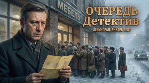 ОЧЕРЕДЬ _ Детектив. Ленинград, 1987 год.