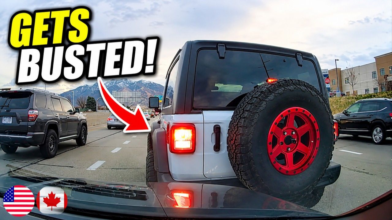 ✅ 🚙 Водитель джипа таранил машины и был задержан! ДТП и Аварии | Driving Fails #1026