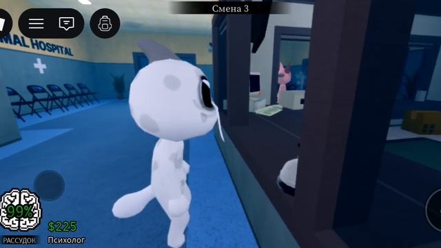 Animal Hospital, первый раз снимаем Roblox #01 Animal Hospital