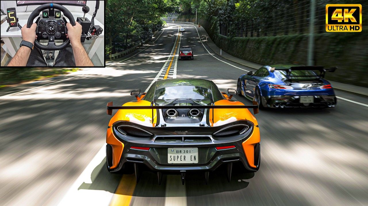 McLaren 600LT Coupe VS Track Toys Forza Horizon 6