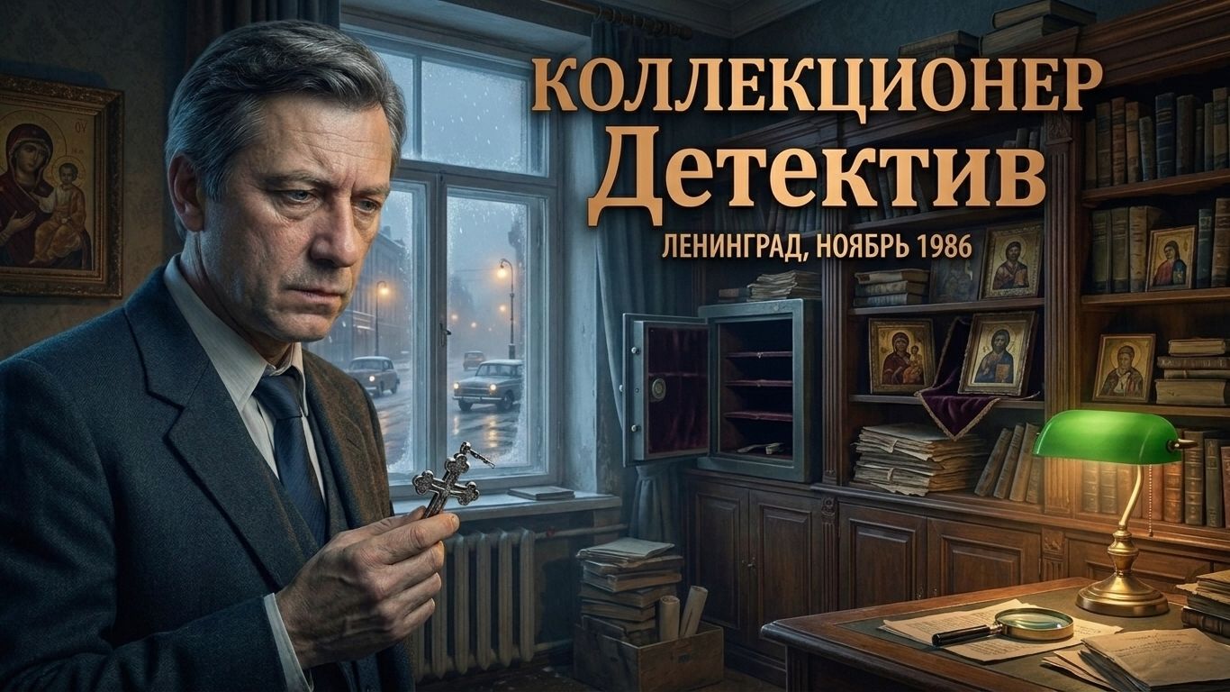 КОЛЛЕКЦИОНЕР _ Детектив. Ленинград, 1986 год.