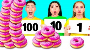 100 Слоев Еды Челлендж # Смешные Ситуации на Кухне от Fun Challenge