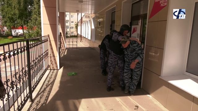 Антитеррористические учения в школе №10