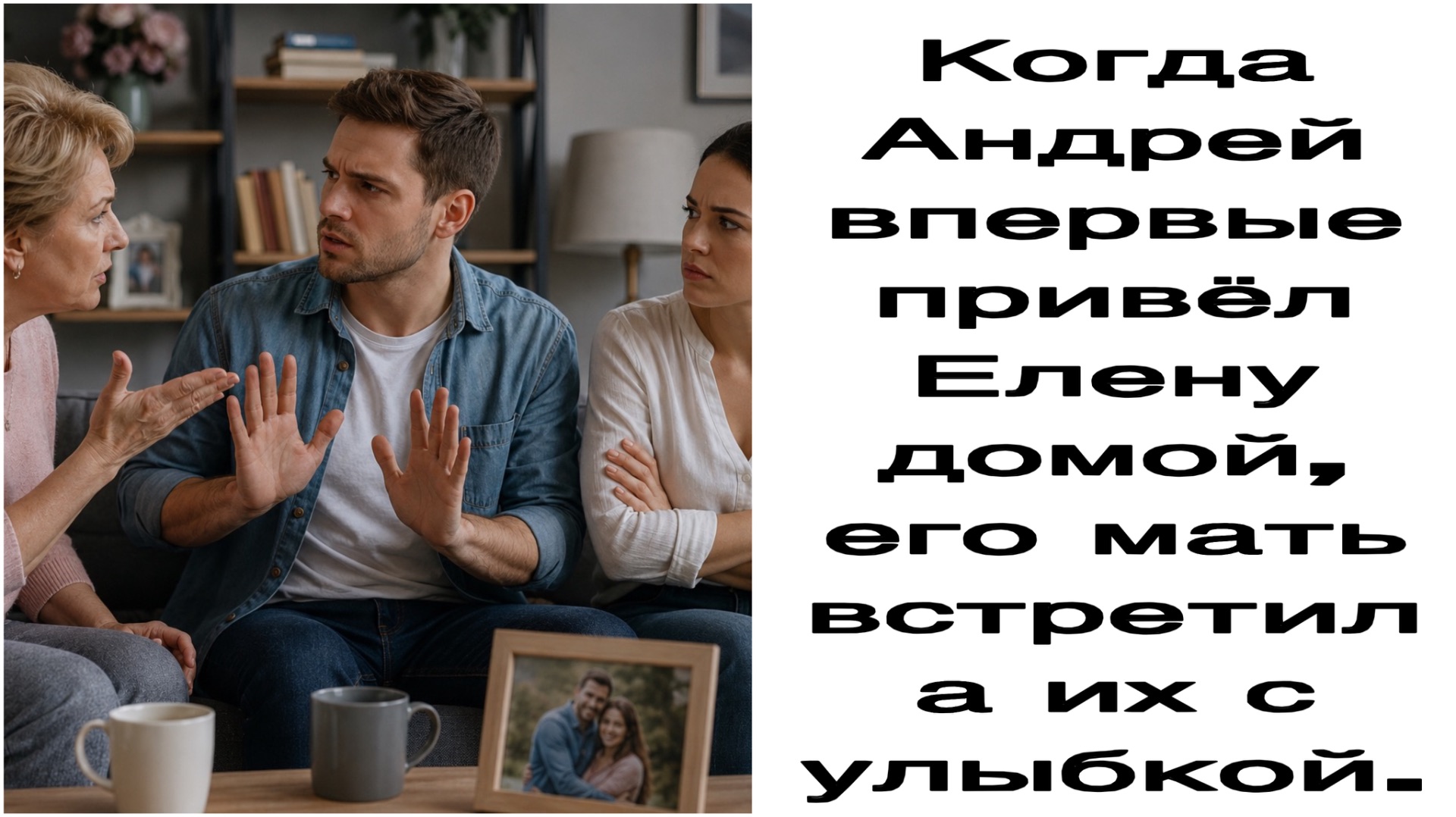 Истории из жизни|Когда Андрей впервые привёл Елену домой, его мать встретила их с улыбкой/