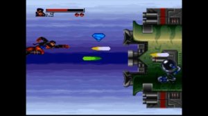Super Nintendo (Snes) 16-bit  Death and Return of Superman Level 8 Metropolis Ground Zero Прохождени